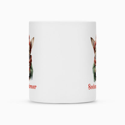 Tasse "Chihuahua Seelenwärmer rot" – hunde-shirt.de