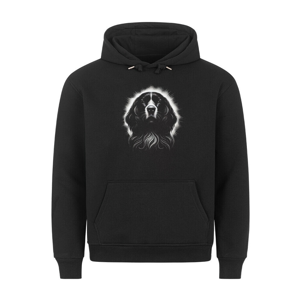 Premium Hoodie "Springer Spaniel Shine"" Schwarz – hunde-shirt.de