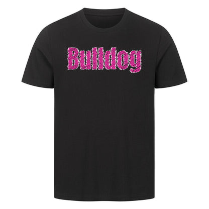 Premium T-Shirt "Bulldog" Schwarz – hunde-shirt.de