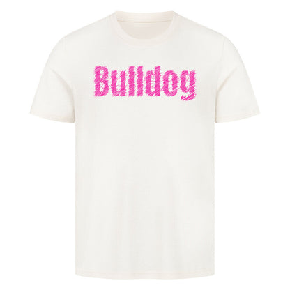 Premium T-Shirt "Bulldog" Natural Raw – hunde-shirt.de