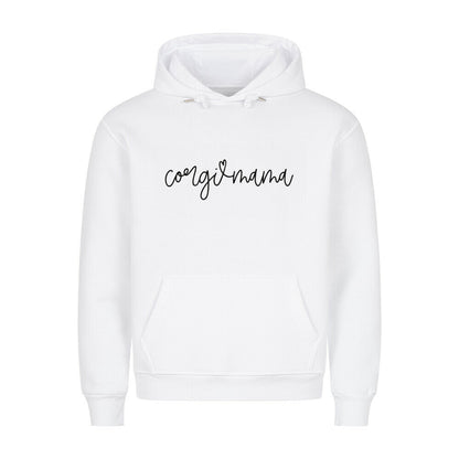 Premium Hoodie "Corgi Mama" Weiß – hunde-shirt.de