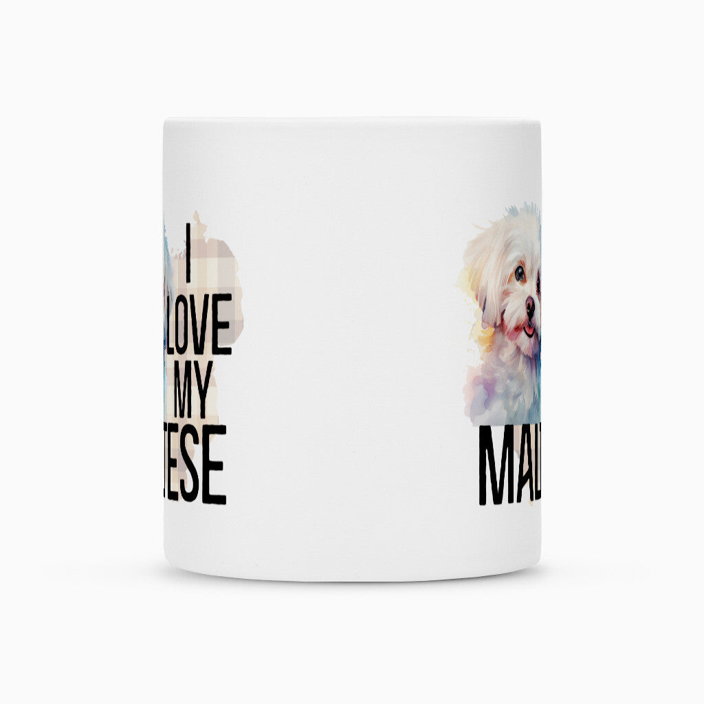 Tasse "Malteser - I love..." – hunde-shirt.de