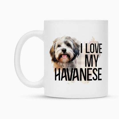 Tasse "Havaneser - I love..." – hunde-shirt.de