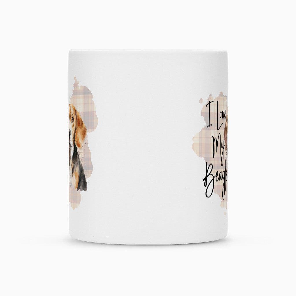 Tasse "Beagle - I love..." – hunde-shirt.de