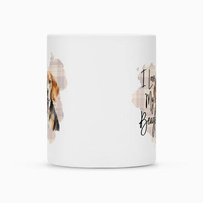 Tasse "Beagle - I love..." – hunde-shirt.de
