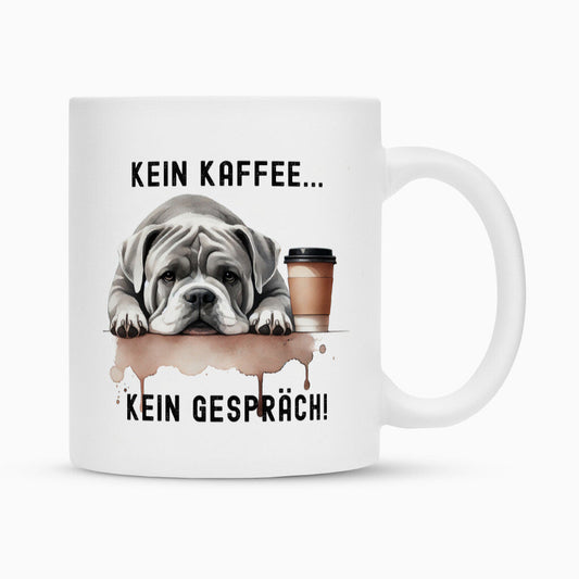 Tasse "OEB - Kein Kaffee..." Weiß – hunde-shirt.de