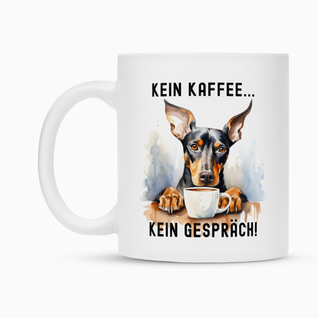 Tasse "Dobermann - Kein Kaffee..." – hunde-shirt.de
