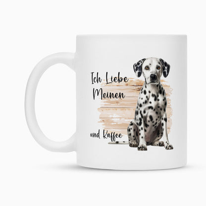 Tasse "Dalmatiner - Ich liebe..." – hunde-shirt.de