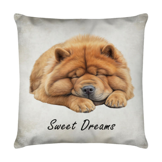Kissen "Eurasier - Sweet Dreams" Weiß – hunde-shirt.de