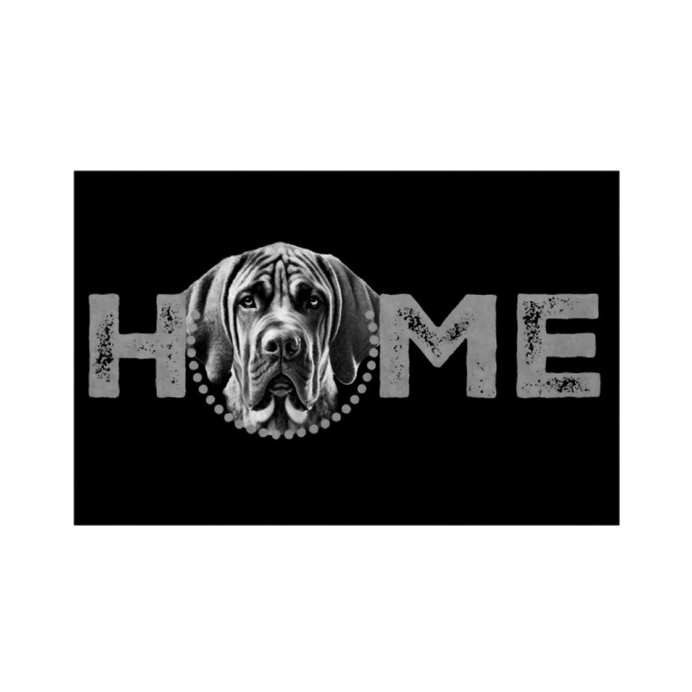 Fußmatte "Fila Brasileiro - HOME-Edition 2" Weiß – hunde-shirt.de