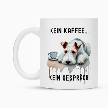 Tasse "Foxterrier - Kein Kaffee..." – hunde-shirt.de