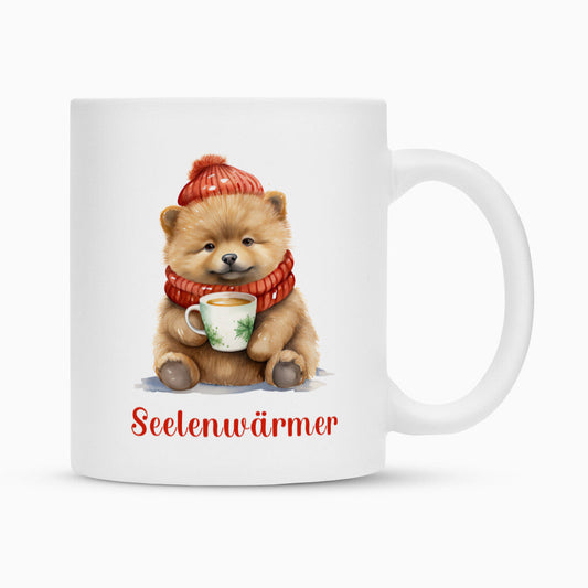 Tasse "Eurasier - Seelenwärmer" Weiß – hunde-shirt.de