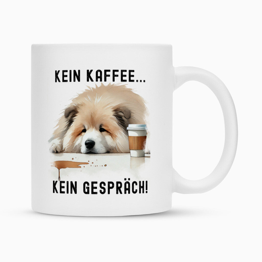 Tasse "Eurasier - Kein Kaffee..." Weiß – hunde-shirt.de