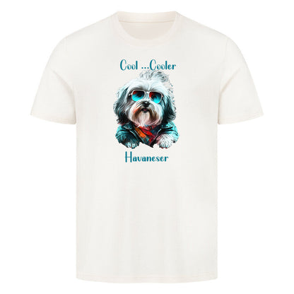 Premium T-Shirt "Havaneser COOL" Natural Raw – hunde-shirt.de