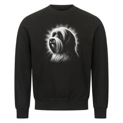 Premium Sweatshirt "Havaneser Shine" Schwarz – hunde-shirt.de