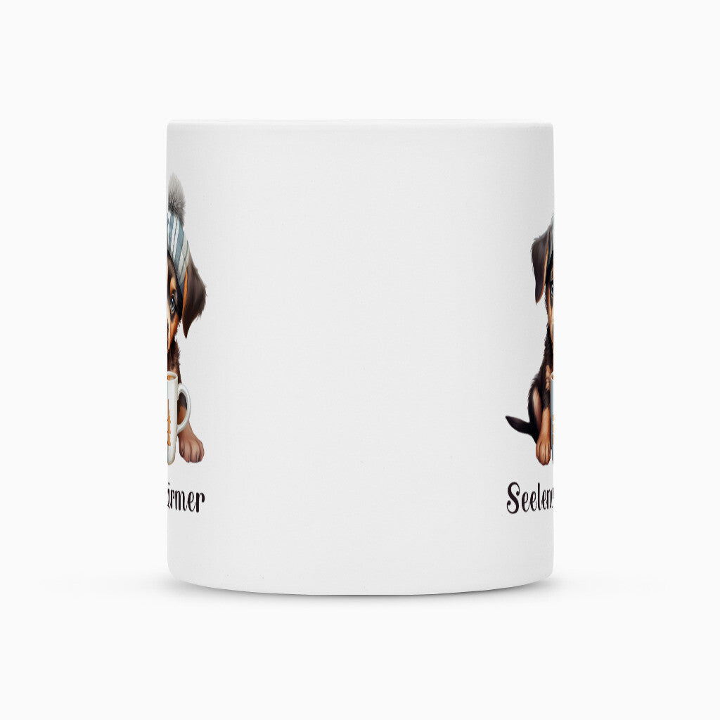 Tasse "Hovawart dunkel - Seelenwärmer" – hunde-shirt.de