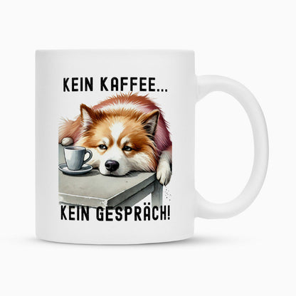 Tasse "Icelandic Sheepdog - Kein Kaffee..." Weiß – hunde-shirt.de
