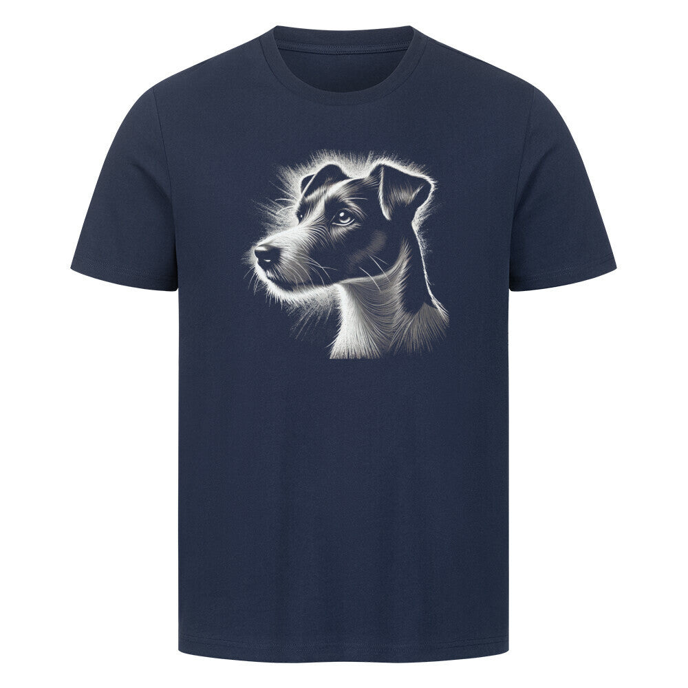 Premium T-Shirt "Jack Russell Terrier Shine" French Navy – hunde-shirt.de