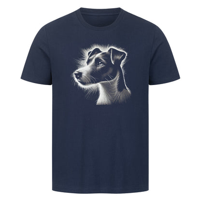 Premium T-Shirt "Jack Russell Terrier Shine" French Navy – hunde-shirt.de