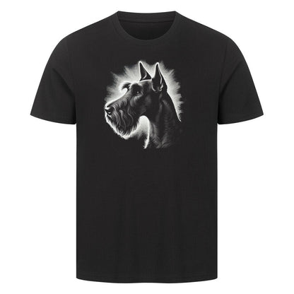 Premium T-Shirt "Irish Terrier - Shine" Schwarz – hunde-shirt.de