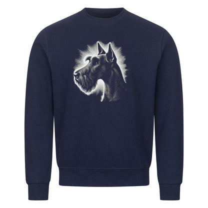 Premium Sweatshirt "Irish Terrier - Shine" Navy Blue – hunde-shirt.de