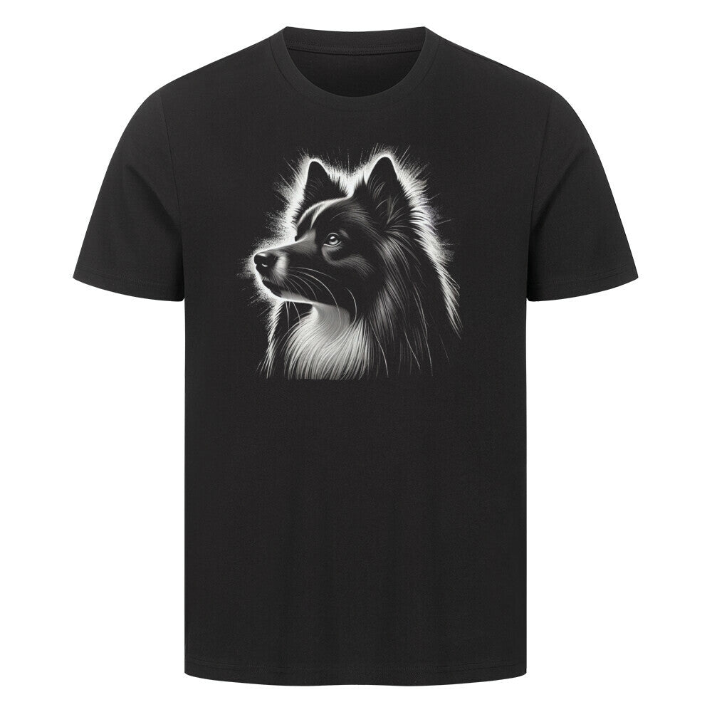 Premium T-Shirt "Icelandic Sheepdog - Shine" Schwarz – hunde-shirt.de