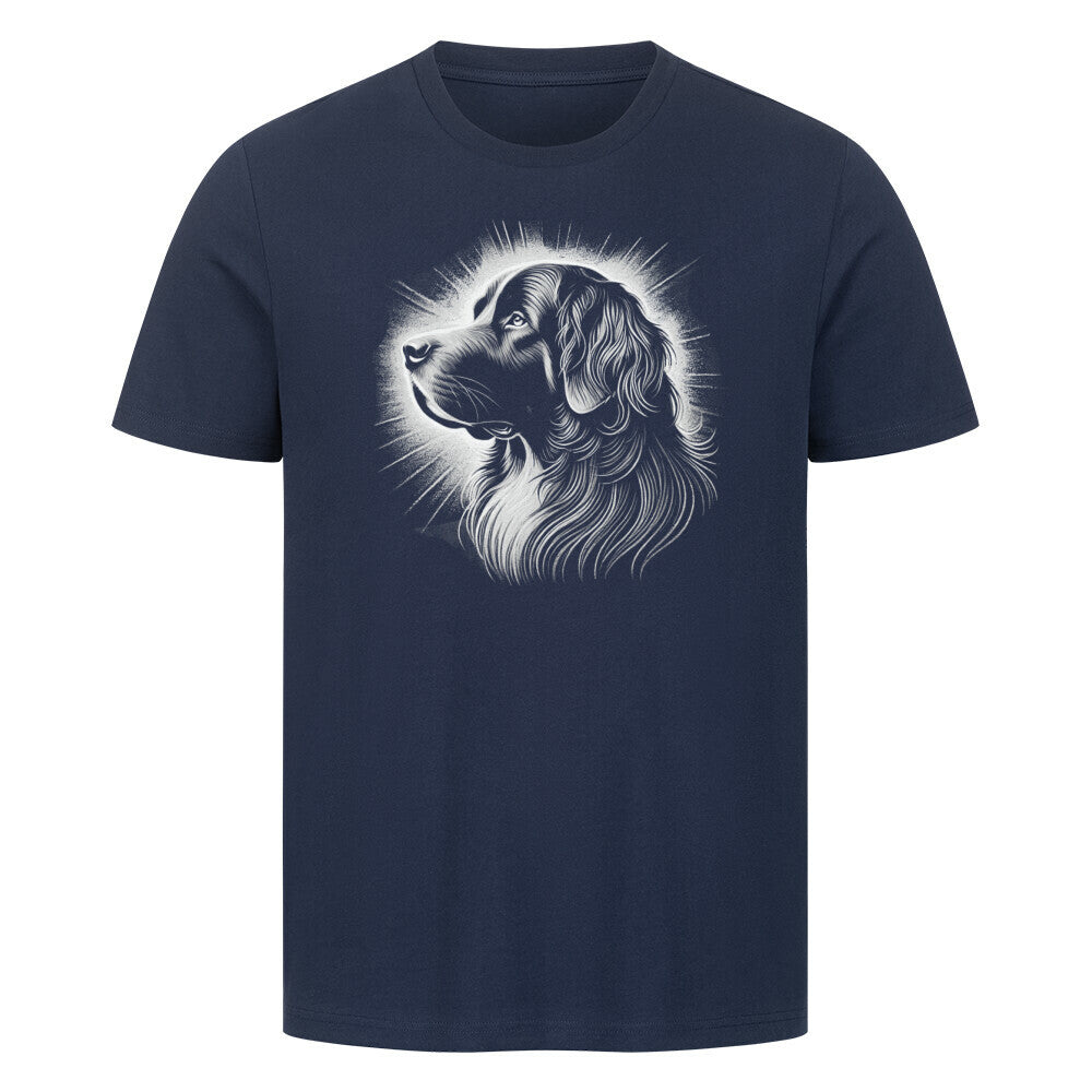 Premium T-Shirt "Hovawart Shine" French Navy – hunde-shirt.de