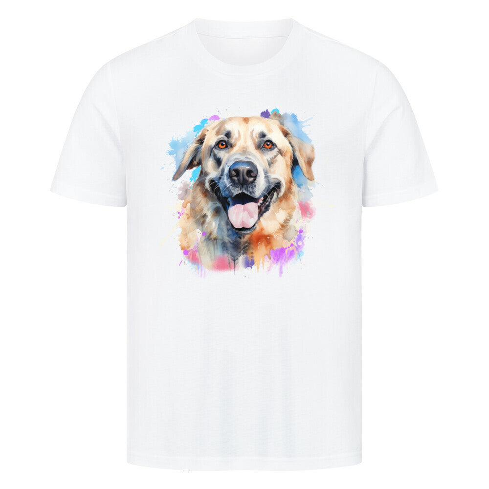 Premium T-Shirt "Kangal - Paint" Weiß – hunde-shirt.de