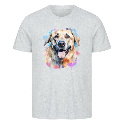 Premium T-Shirt "Kangal - Paint" Heather Grey – hunde-shirt.de
