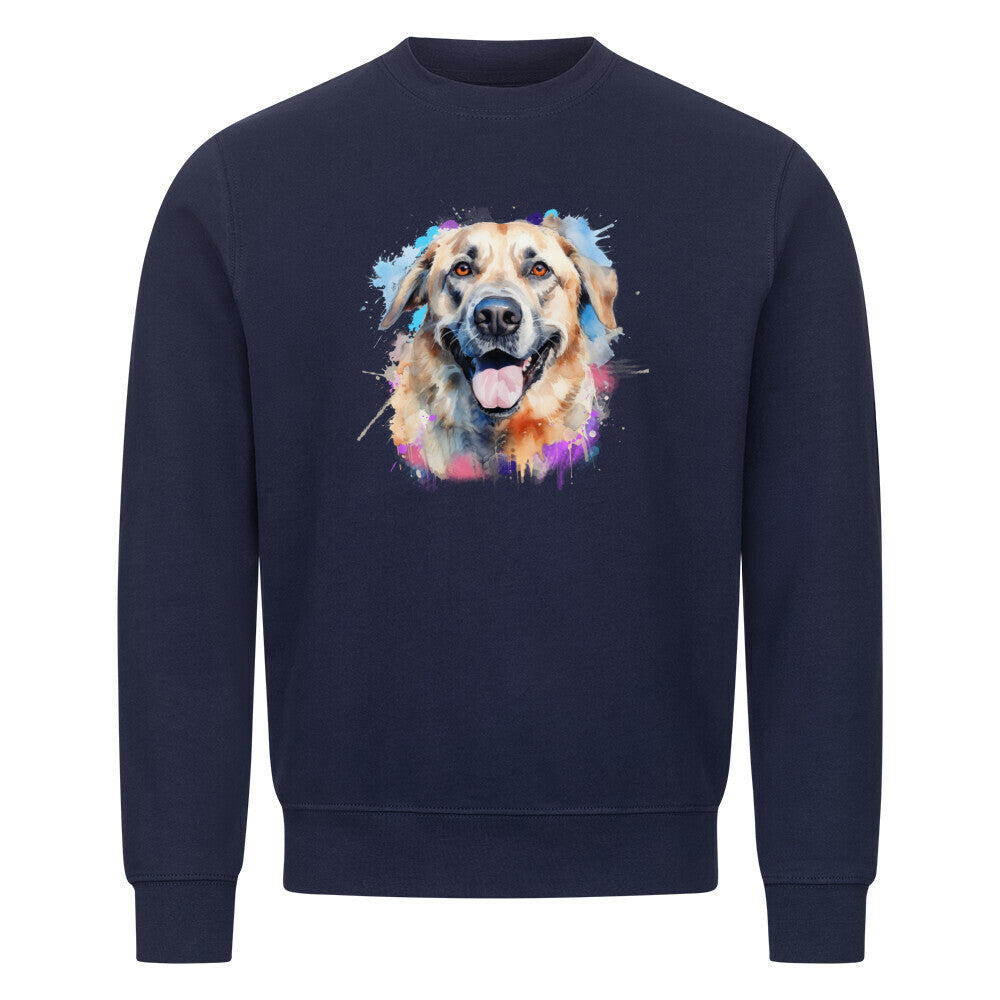 Premium Sweatshirt "Kangal - Paint" Navy Blue – hunde-shirt.de