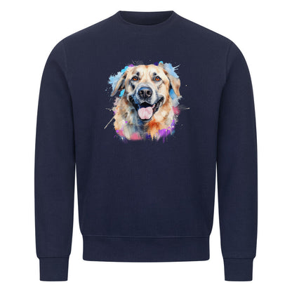 Premium Sweatshirt "Kangal - Paint" Navy Blue – hunde-shirt.de