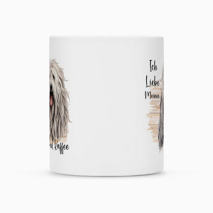 Tasse "Komondor - Ich liebe..." – hunde-shirt.de