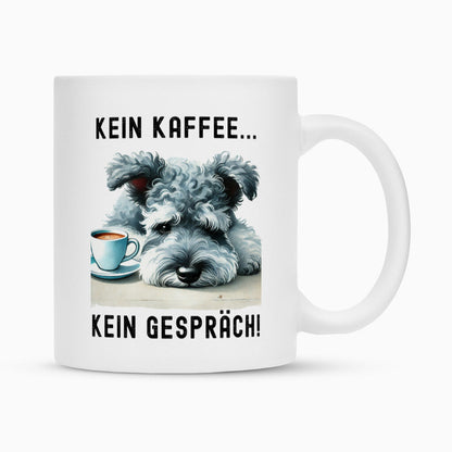Tasse "Kerry Blue - Kein Kaffee..." Weiß – hunde-shirt.de