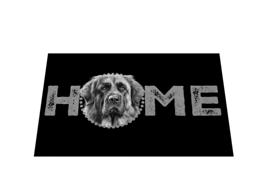 Fußmatte "Leonberger - HOME-Edition" – hunde-shirt.de