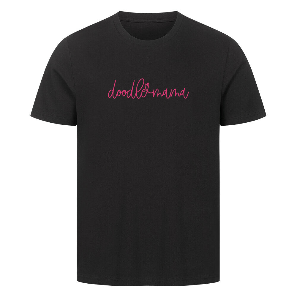 Premium T-Shirt "Labradoodle - Doodlemama" Schwarz – hunde-shirt.de