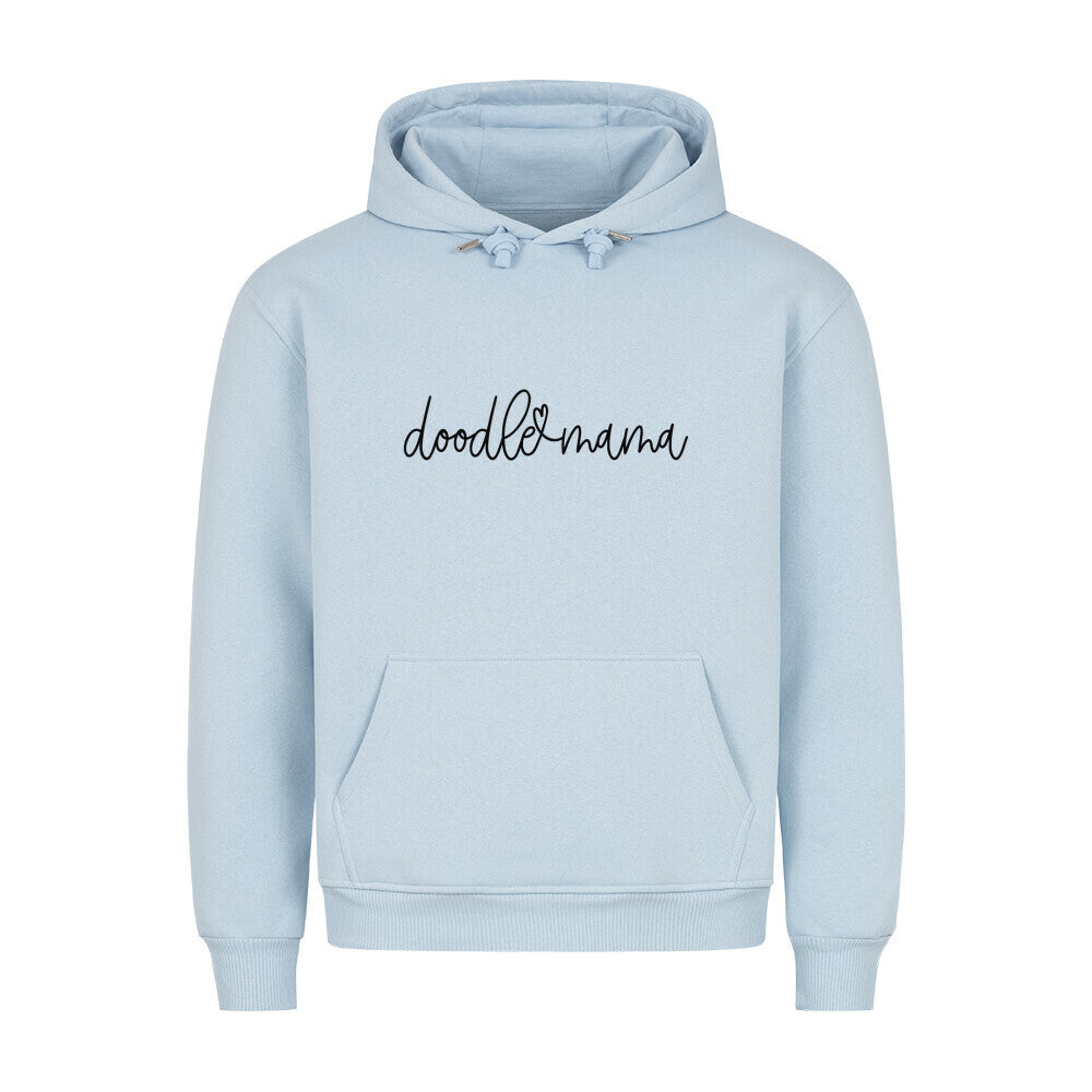Premium Hoodie "Labradoodle - Doodlemama" Babyblau – hunde-shirt.de