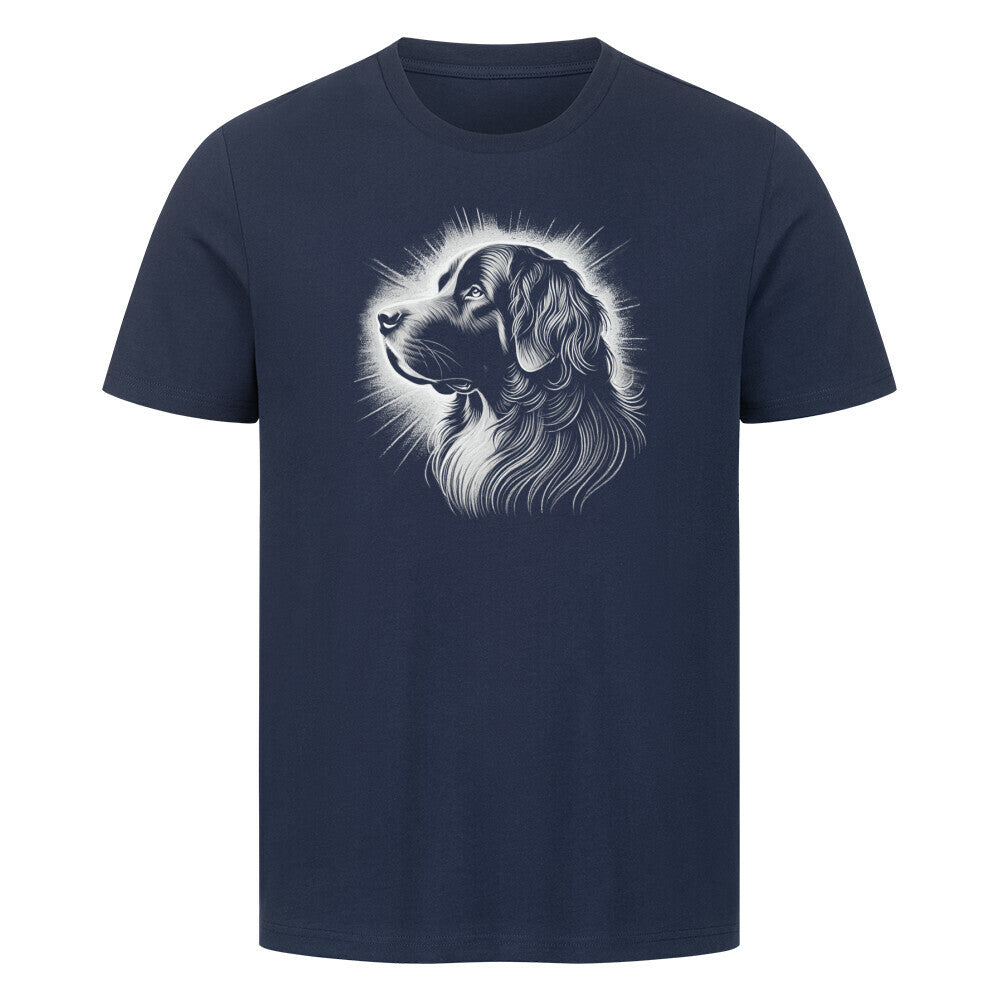 Premium T-Shirt "Hovawart Shine" French Navy – hunde-shirt.de