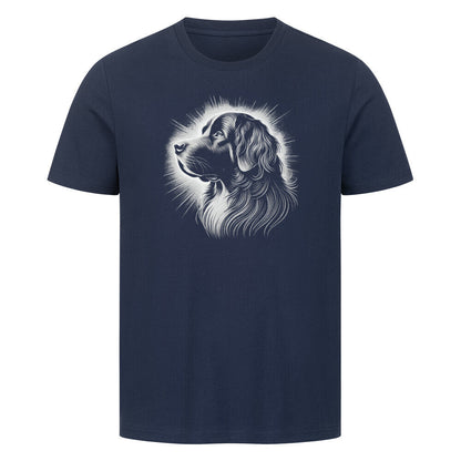 Premium T-Shirt "Hovawart Shine" French Navy – hunde-shirt.de