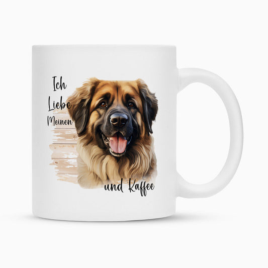 Tasse "Leonberger - Ich liebe..." Weiß – hunde-shirt.de