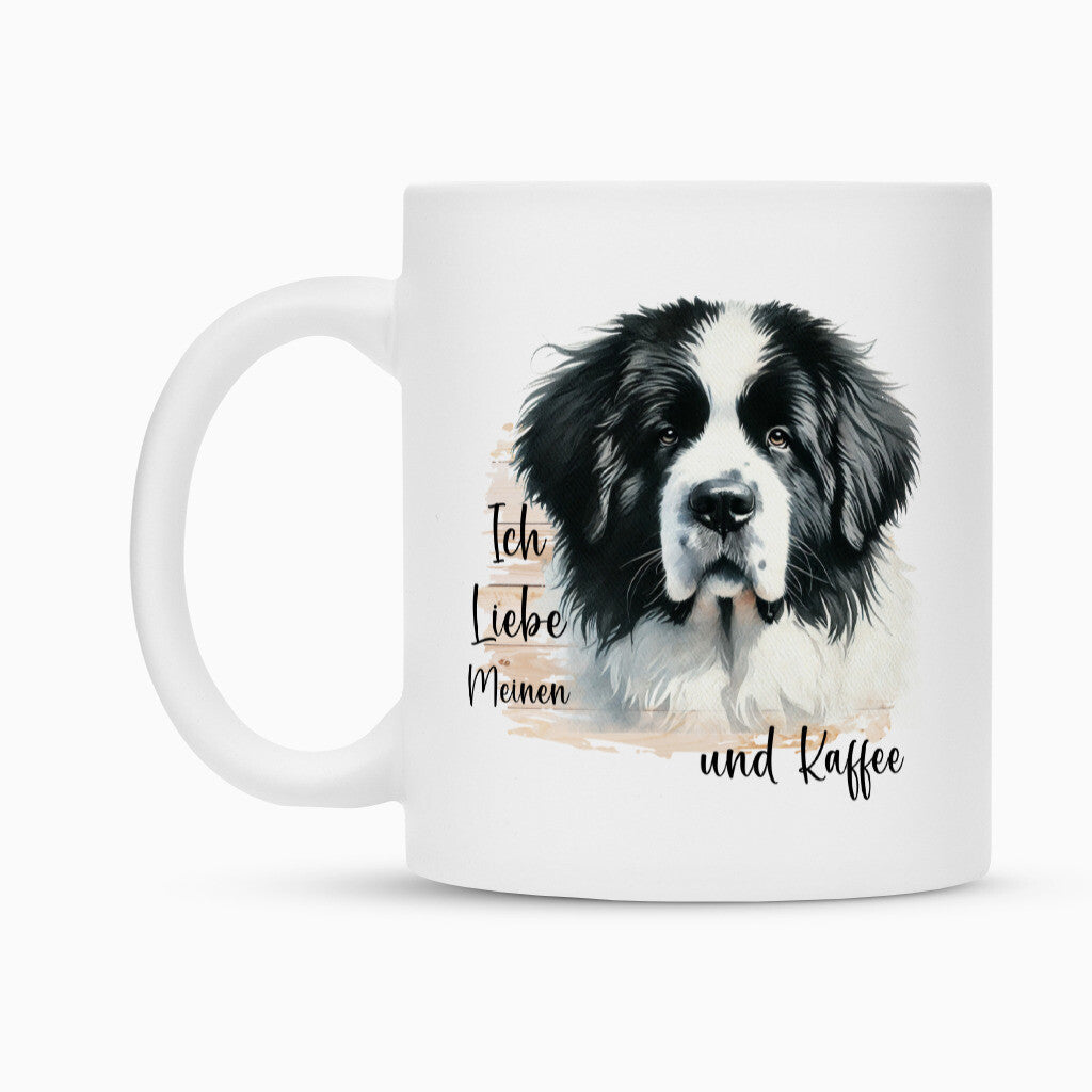 Tasse "Landseer - Ich liebe..." – hunde-shirt.de