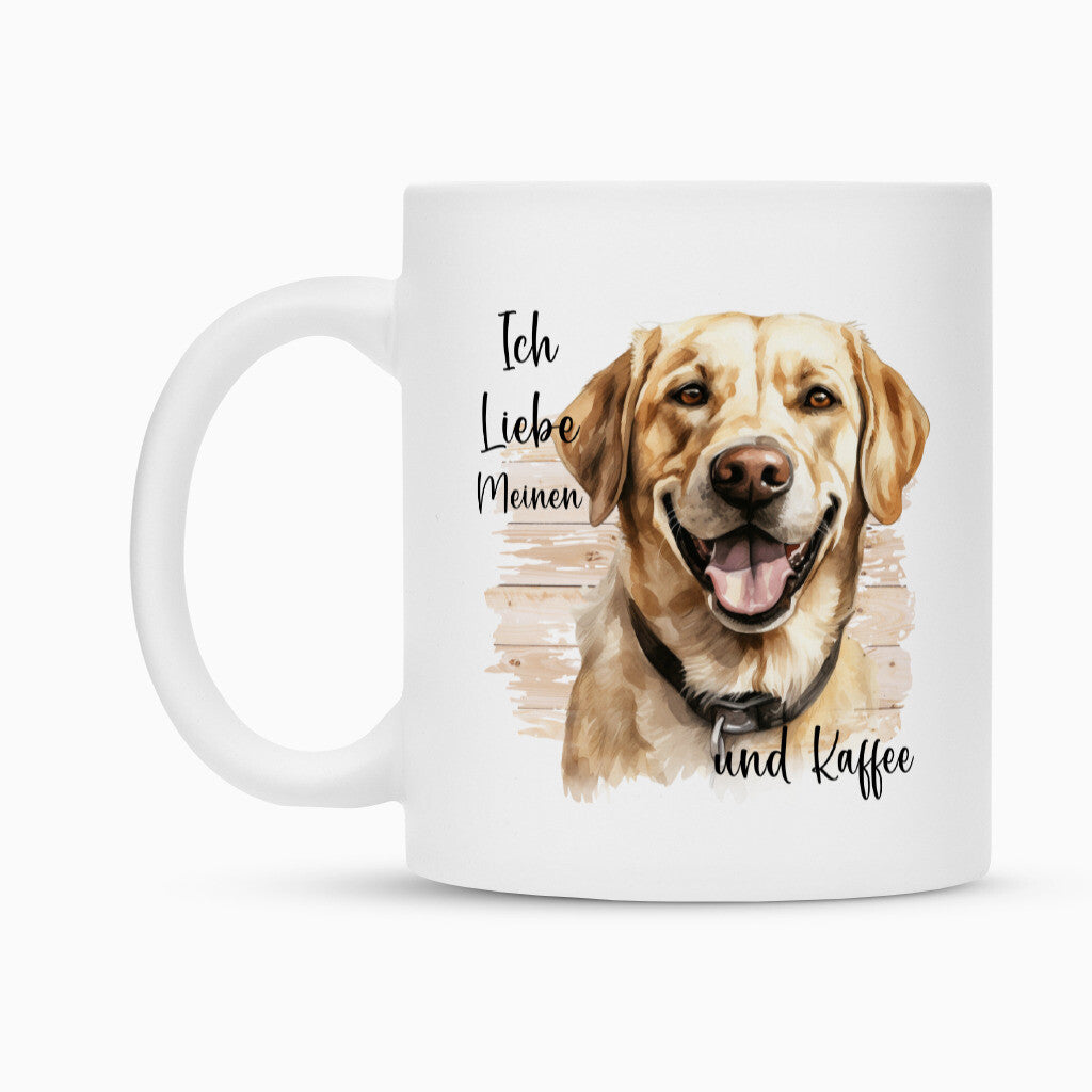 Tasse "Labrador ( hell ) - Ich liebe..." – hunde-shirt.de