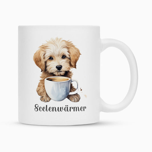 Tasse "Maltipoo - Seelenwärmer" Weiß – hunde-shirt.de