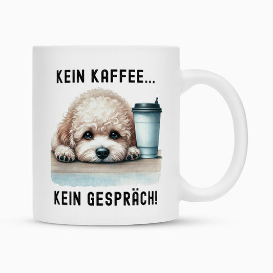 Tasse "Maltipoo - Kein Kaffee.." Weiß – hunde-shirt.de