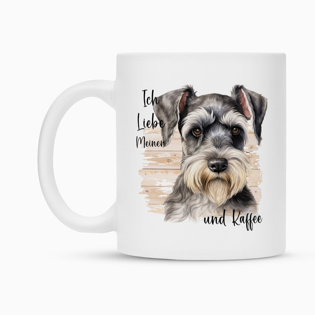 Tasse "Zwergschnauzer - Ich liebe..." – hunde-shirt.de