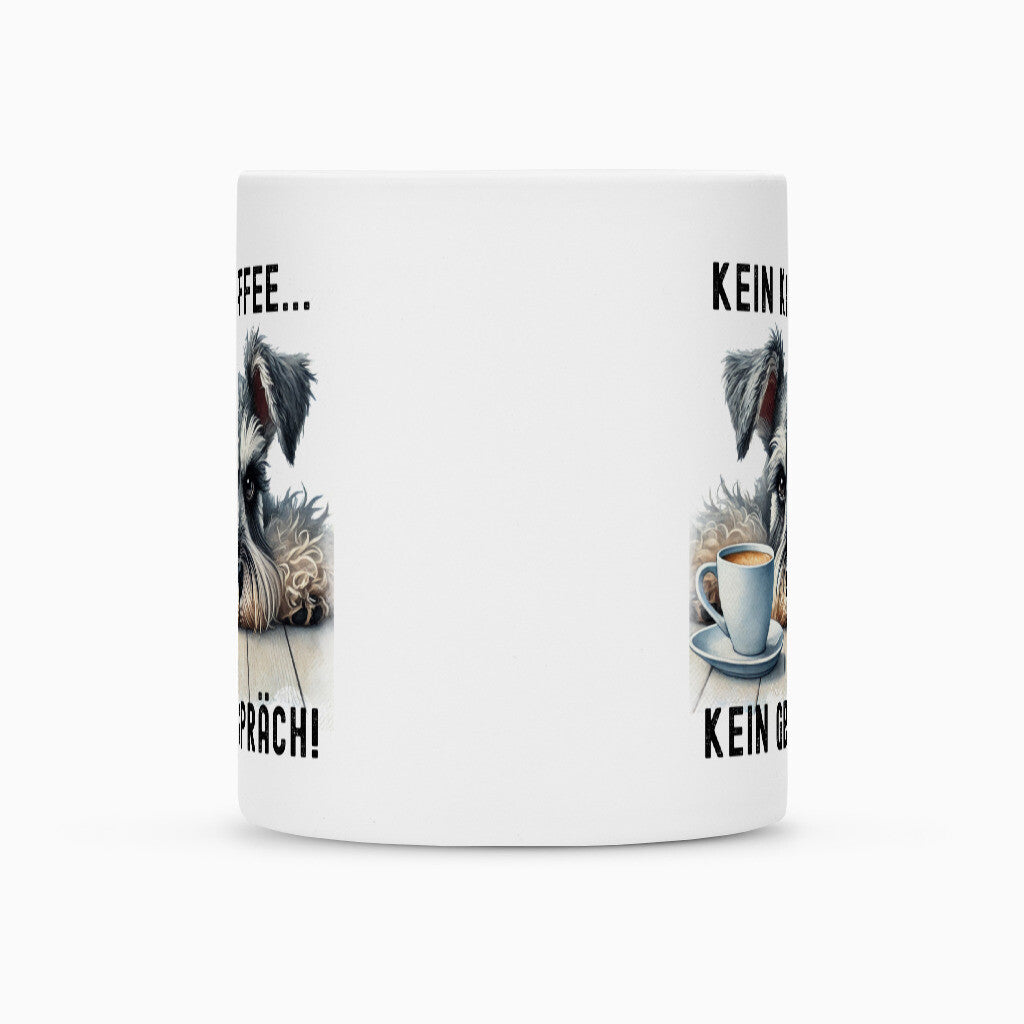 Tasse "Zwergschnauzer grau - Kein Kaffee..." – hunde-shirt.de