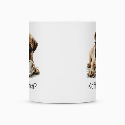 Tasse "Mops - Käffchen?" – hunde-shirt.de