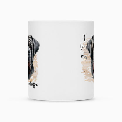 Tasse "Mastino - I love..." – hunde-shirt.de