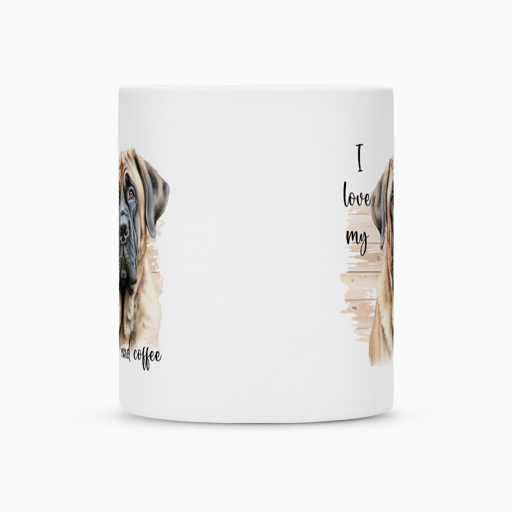 Tasse "English Mastiff - I love my..." – hunde-shirt.de