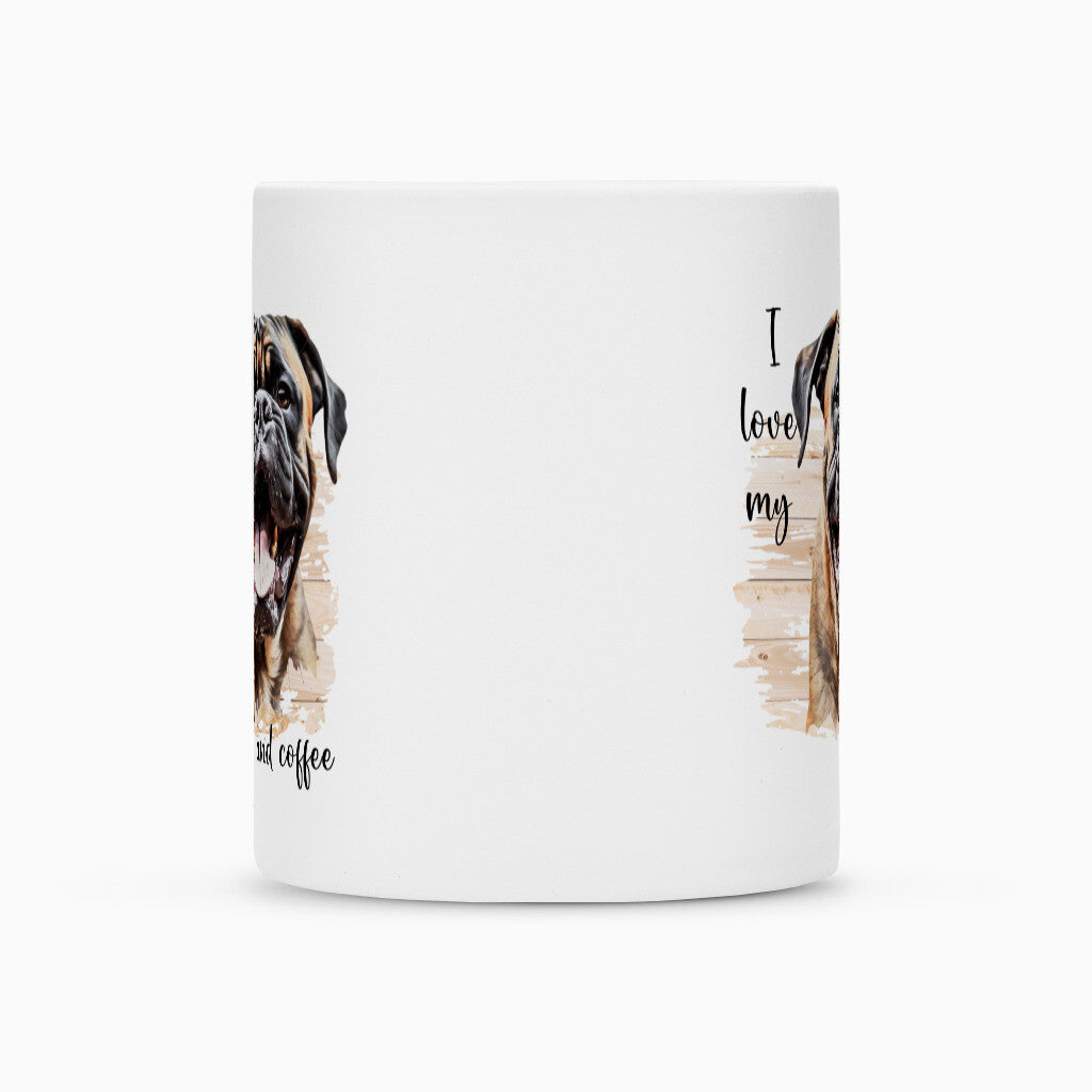 Tasse "Bullmastiff - I love my..." – hunde-shirt.de