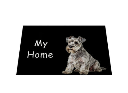 Fußmatte "Zwergschnauzer - Herzlich Willkommen" – hunde-shirt.de